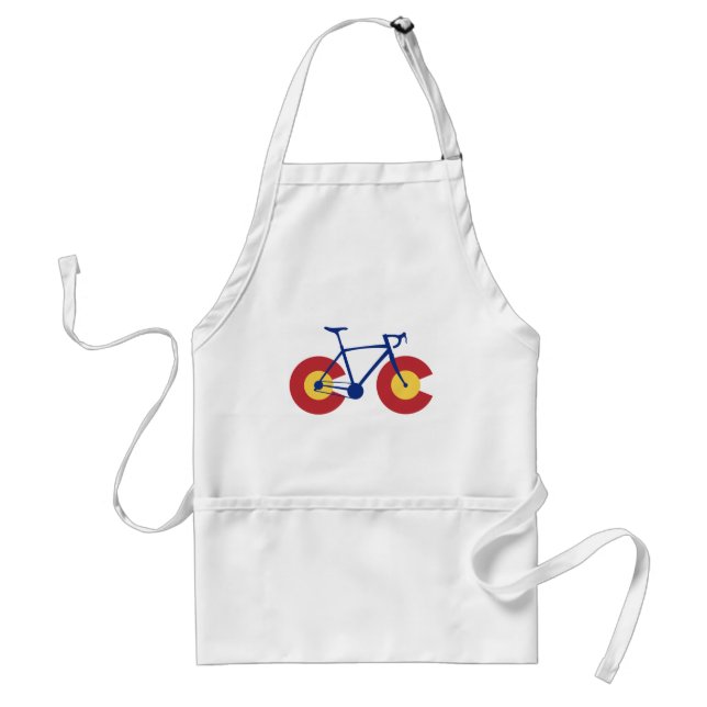 Colorado Flag Bicycle Standard Apron (Front)