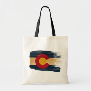 Colorado Flag Canvas Bags