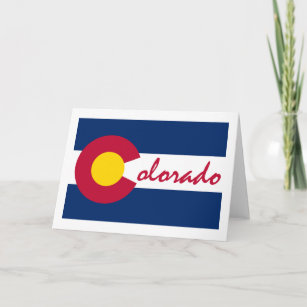 Colorado Flag Card
