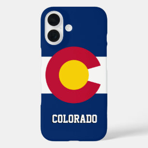Colorado Flag case, Colorado fashion /sports USA iPhone 16 Case