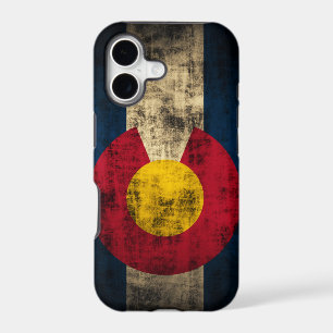 Colorado Flag Grunge iPhone 5 Barely Case