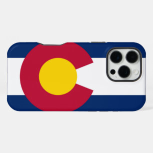 Colorado flag iPhone 16 pro max case