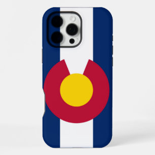 Colorado flag iPhone 16 pro max case