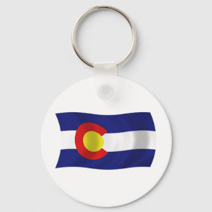 Colorado Flag Keychain
