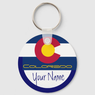 Colorado - FLAG Keychain
