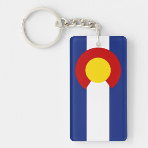 Colorado Flag Keychain