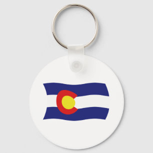 Colorado Flag Keychain