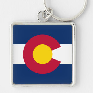 Colorado Flag Keychain
