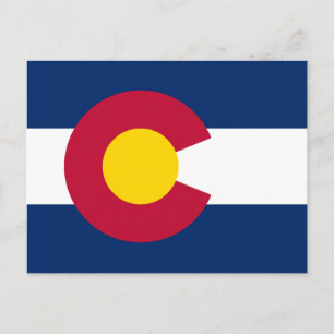 Colorado Flag Postcard