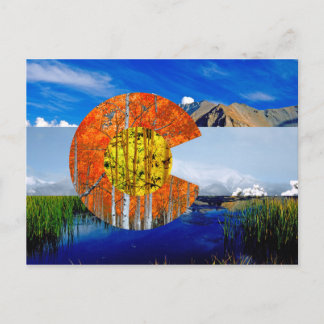 Colorado Flag Postcard
