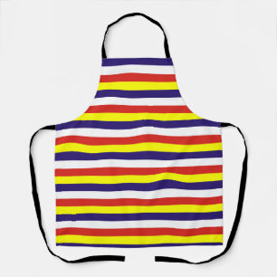 colorado flag stripes united states america USA pa Apron