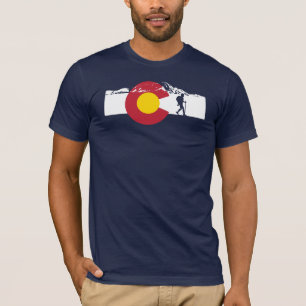 Colorado Flag T-Shirt - Hike Colorado