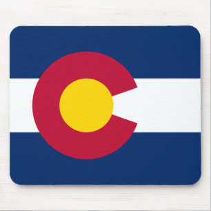 Colorado Flag The Centennial State Mouse Pad