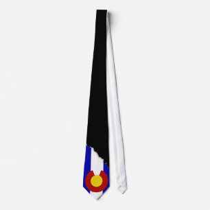 Colorado flag tie