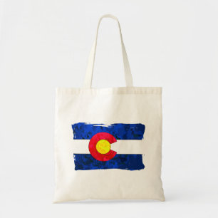 COLORADO FLAG TOTE BAG