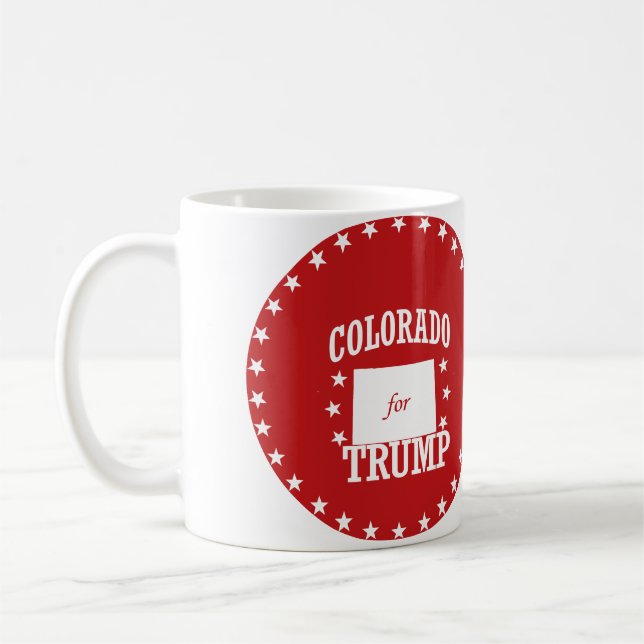 COLORADO FOR TRUMP COFFEE MUG (Left)