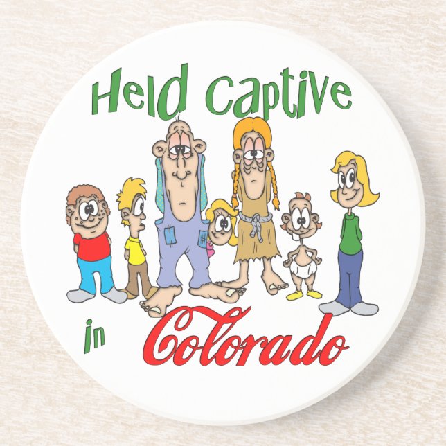 Colorado Funny Trailer Park Dessous de verre Sands (Devant)