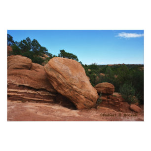 Colorado Garden of Gods colourful Photo/Poster Photo Print