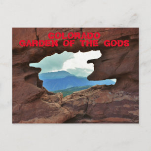 Colorado Garden of the Gods Postcard