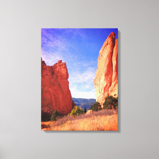 Colorado Garden of the Gods Red Cliffs Park Canvas Print