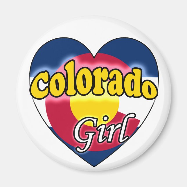 Colorado Girl Magnet (Front)