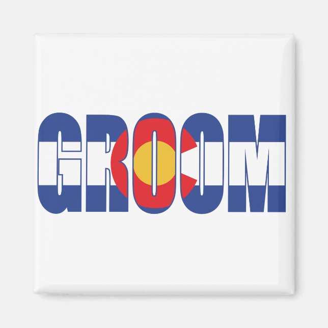 Colorado-Groom Magnet (Front)
