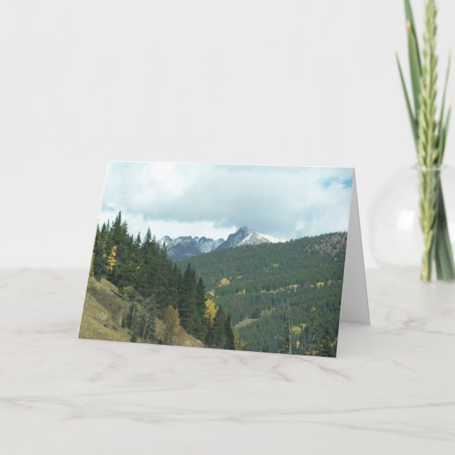Colorado in the Fall Card (Front)