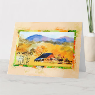 Colorado In the Fall Greeting Card