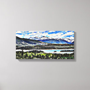 Colorado Lake Canvas Print