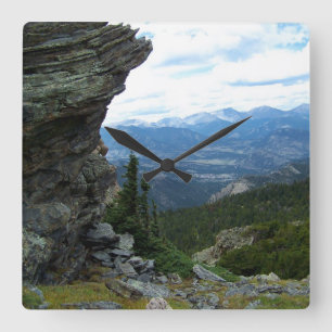 Colorado Landscape Square Wall Clock