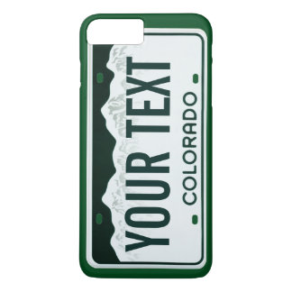Colorado license plate cell phone case
