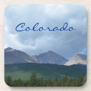Colorado Longs Peak Cork Coaster