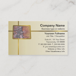 Colorado Map Business Card
