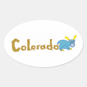Colorado Mooser Sticker