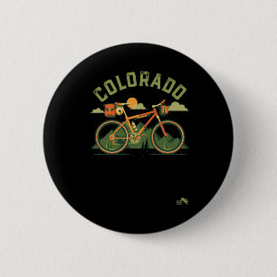Colorado Mountain Biking - Trekking - Mtb Bike  2 Inch Round Button