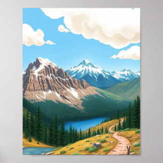 Colorado Mountain Landscape Wall Art