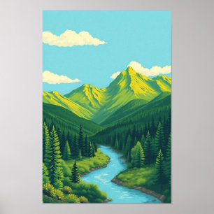 Colorado Mountain Landscape wall art