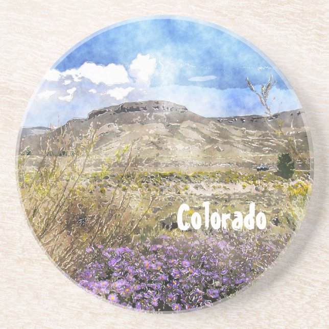 Colorado Mountain near Blue Mesa Coaster (Front)