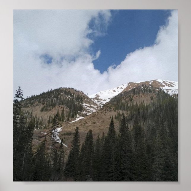 Colorado Mountain Poster (Front)