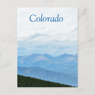 Colorado Mountain Scenery Postcard
