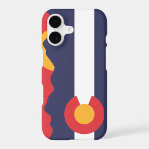 Colorado Mountain Sunset & Flag Case