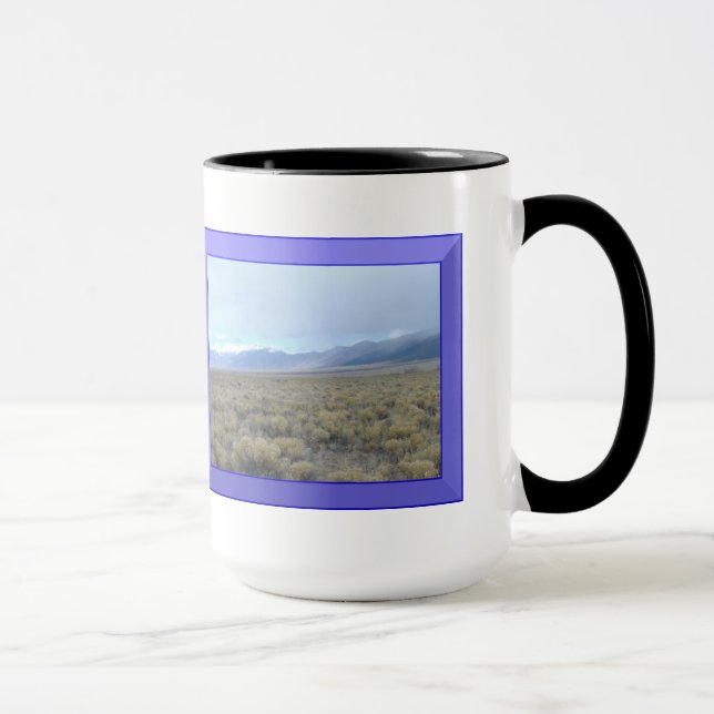 Colorado Mountain Tops 15 Ounce Ringer Mug (Droite)