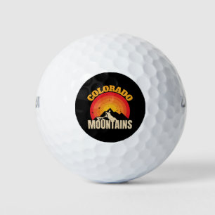 Colorado Mountains Golf Balls
