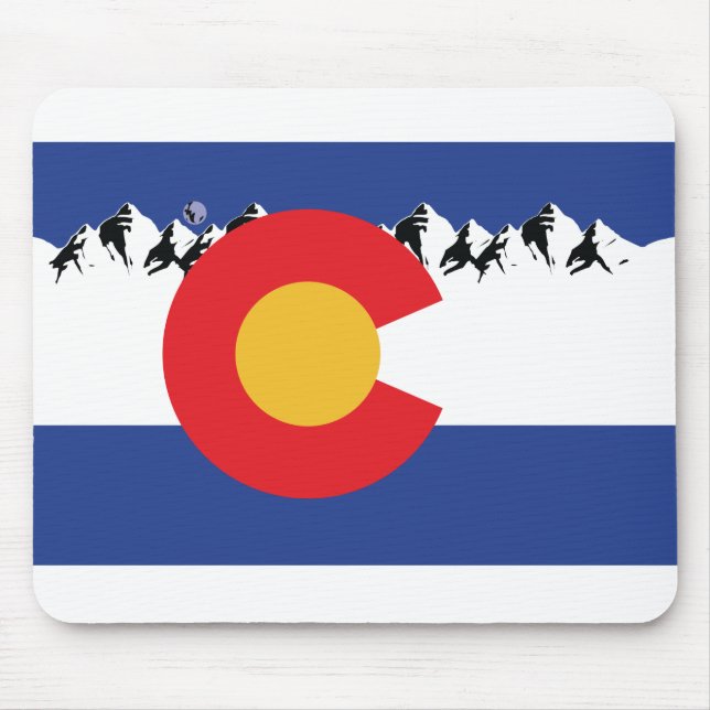 Colorado Mountains Mouse Pad (Front)
