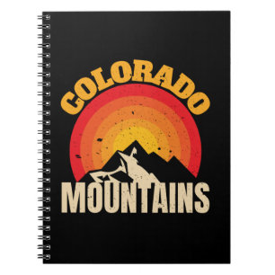 Colorado Mountains Notebook