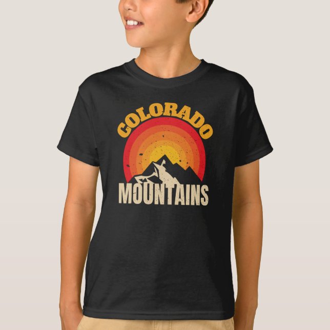 Colorado Mountains T-Shirt (Front)