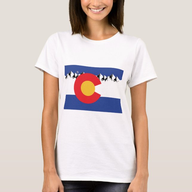 Colorado Mountains T-Shirt (Front)