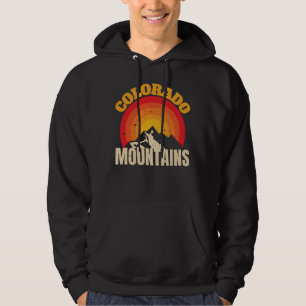 Colorado Mountains Vintage Hoodie