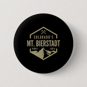 Colorado Mt Bierstadt 2 Inch Round Button