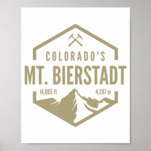 Colorado Mt Bierstadt  Poster
